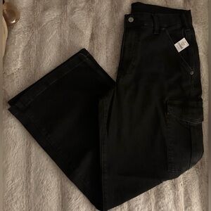 NWT-GAP Women's Wide Leg Black Pants